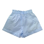 Moschino Short Tinta Unita con Elastico In Vita per Bambina HDQ01Y AZZURRO MOSCHINO 