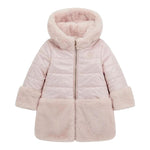 GUESS giubbino tinta unita reversibile con zip e cappuccio Rosa per Bambina K4BL02 ROSA GUESS 