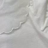 U+È T-Shirt Tinta Unita con Colletto per Bambina UE1773 BIANCO U+è 