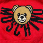 MOSCHINO cappello tinta unita con stampa Rosso per Bambino HUX02Q ROSSO MOSCHINO 