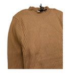 TO be too maglia tinta unita mezzocollo Beige per Bambina TFJF24M414 BEIGE TO be too 