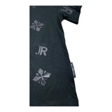 John Richmond T-Shirt Girocollo Tinta Unita con Stampa per Bambino RBP26041TS NERO JOHN RICHMOND 