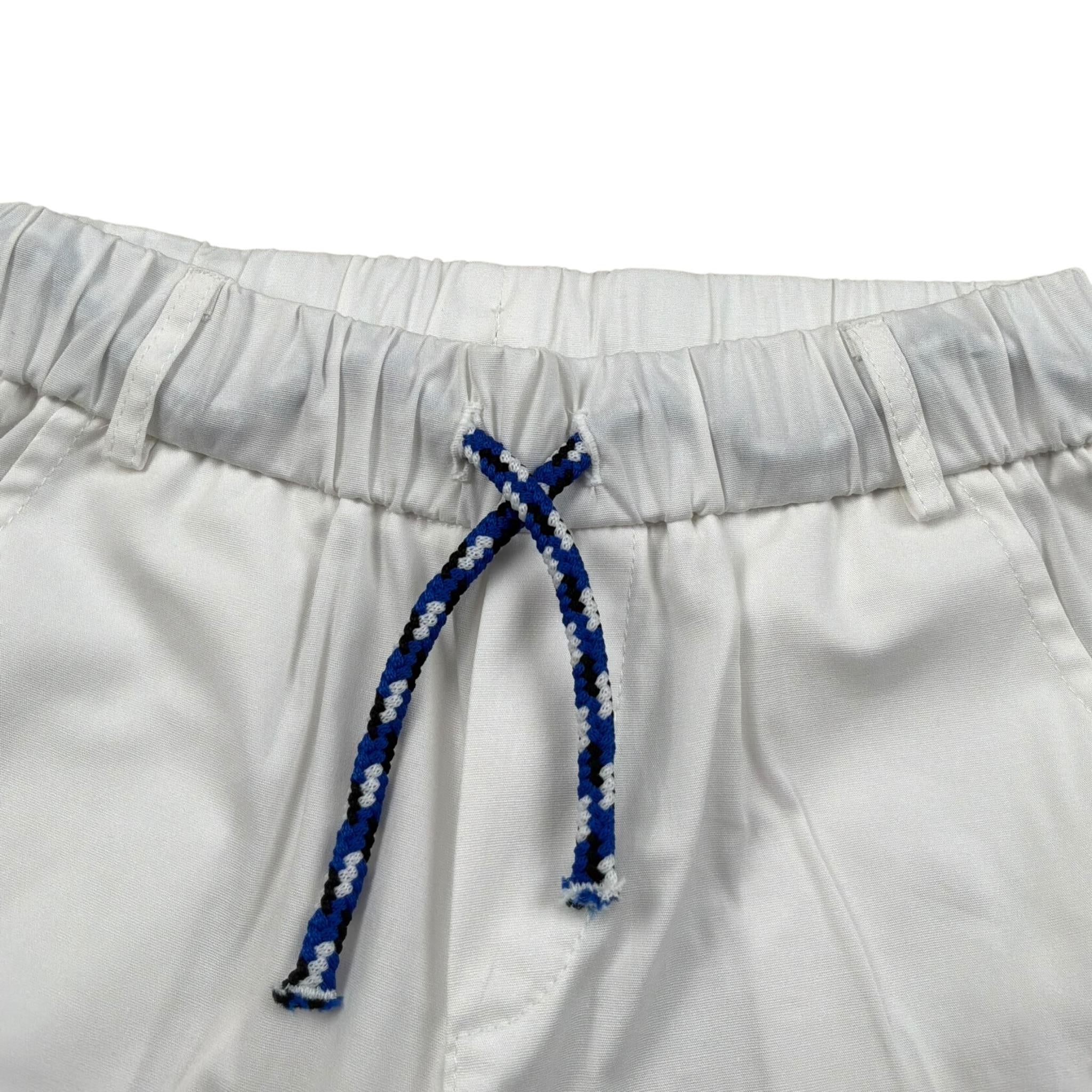 Nanan Bermuda tinta unita Cn Elastico In Vita Bianco per Neonato E2416712B BIANCO NANAN 