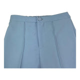 Naida Pantalone Tinta Unita Modello Zampa per Bambina NAPA310 AZZURRO NAIDA 