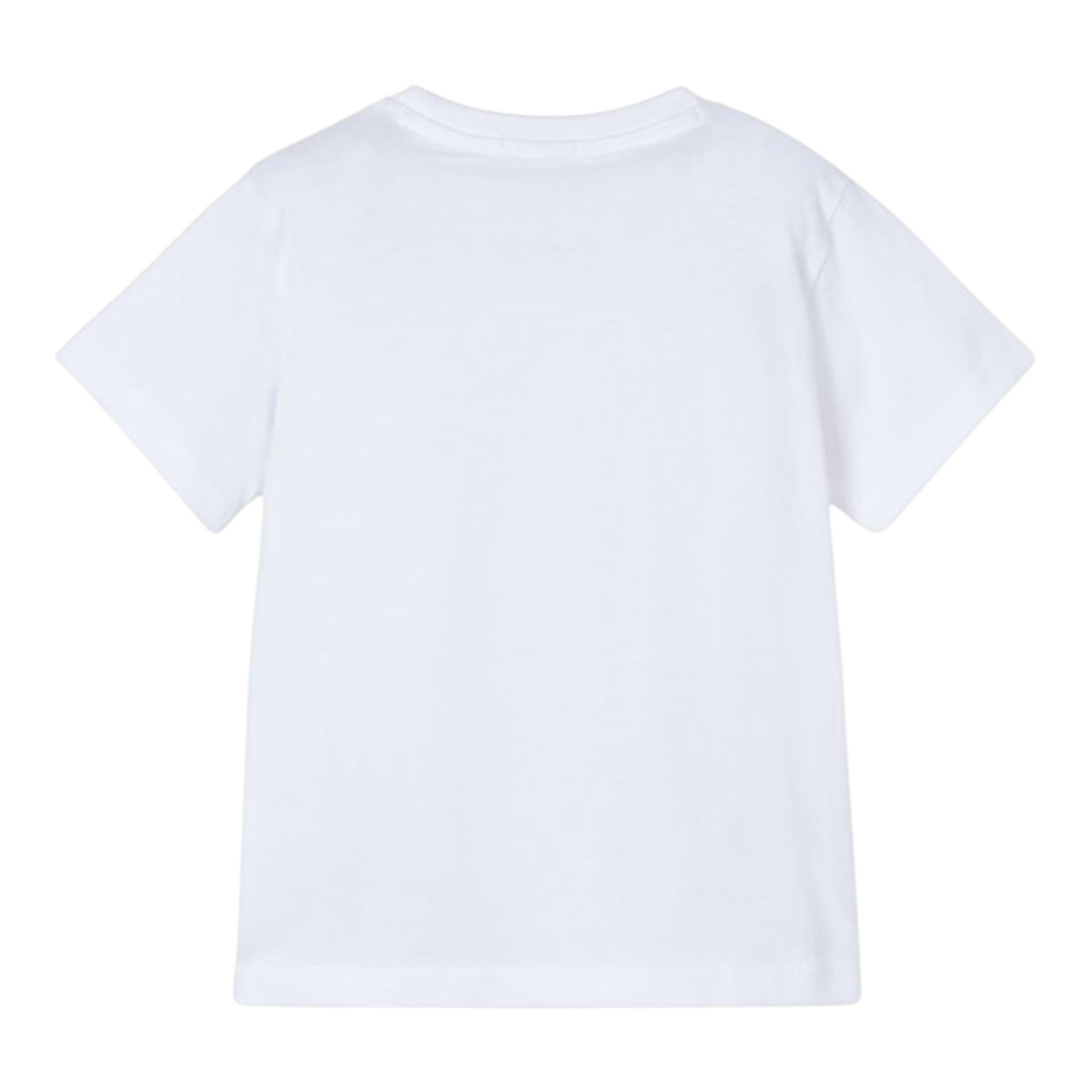 Mayoral T-Shirt Girocollo tinta unita Bianco per Bambino 3044X BIANCO MAYORAL 