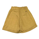 Scotch & Soda Short Tinta Unita Con Elastico In Vita Beige Per Bambina