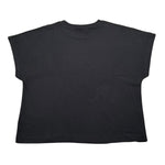 Disclaimer T-Shirt Girocollo Tinta Unita con Stampa per Bambina 25EDK58519 NERO DISCLAIMER 