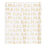 BALMAIN felpa chiusa girocollo tinta unita cn loghi Bianco per Bambino BT4R00 BIANCO BALMAIN 