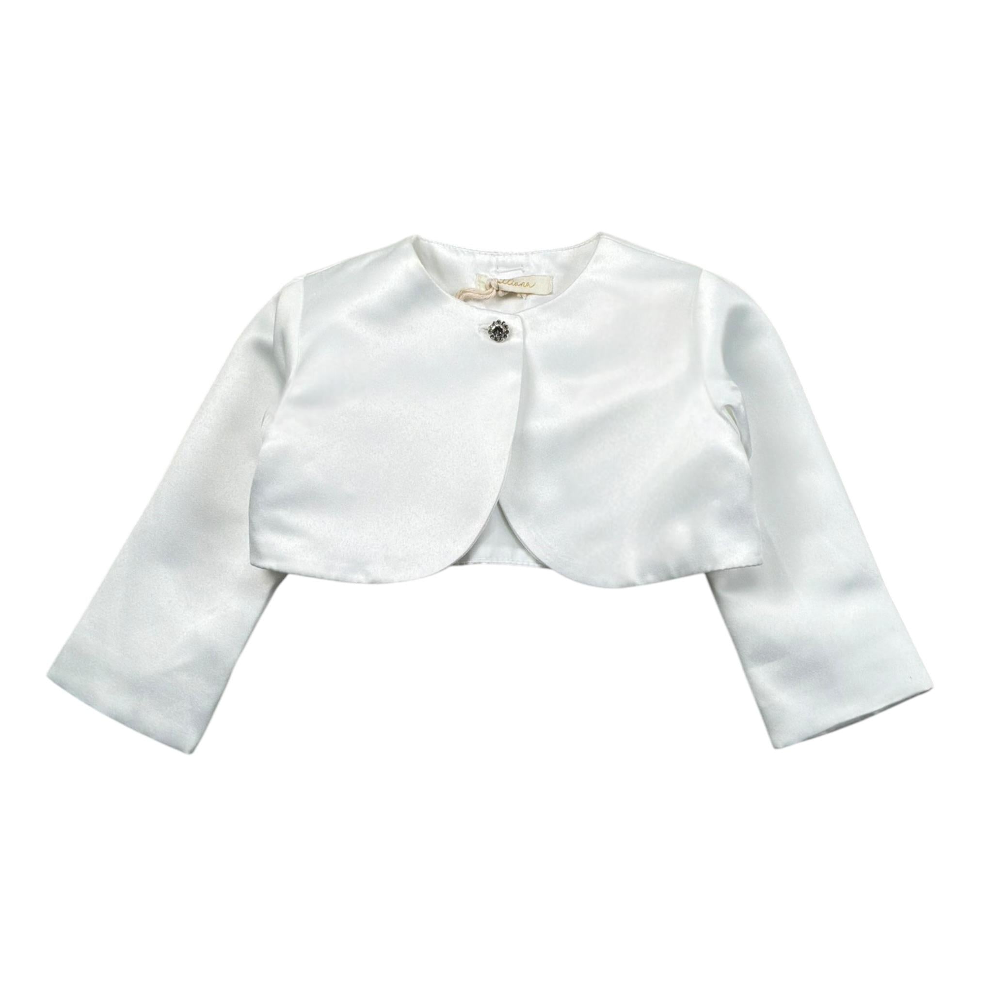 Illiana Coprispalle Tinta Unita  per Neonata 520 BIANCO ILLIANA 