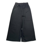 Dixie Pantalone Tinta Unita Modello A Palazzo per Bambina PF69300G74 NERO DIXIE 