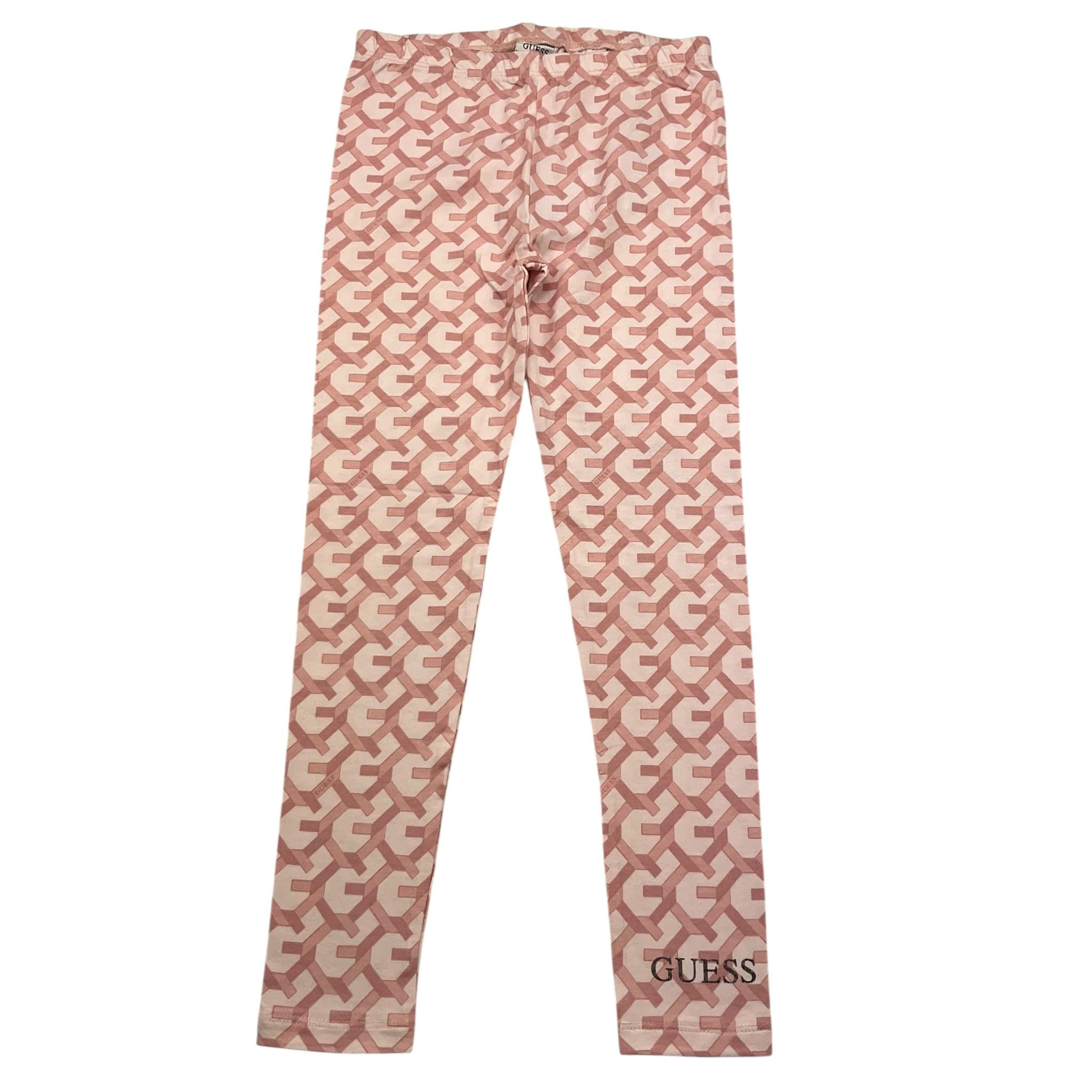 GUESS leggins tinta unita stampa fantasia Rosa per Bambina K4BB04J1313 ROSA GUESS 