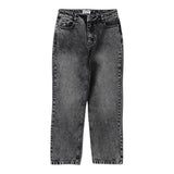 MOSCHINO jeans tinta unita con 5 tasche Nero per Bambina HAP069X NERO MOSCHINO 