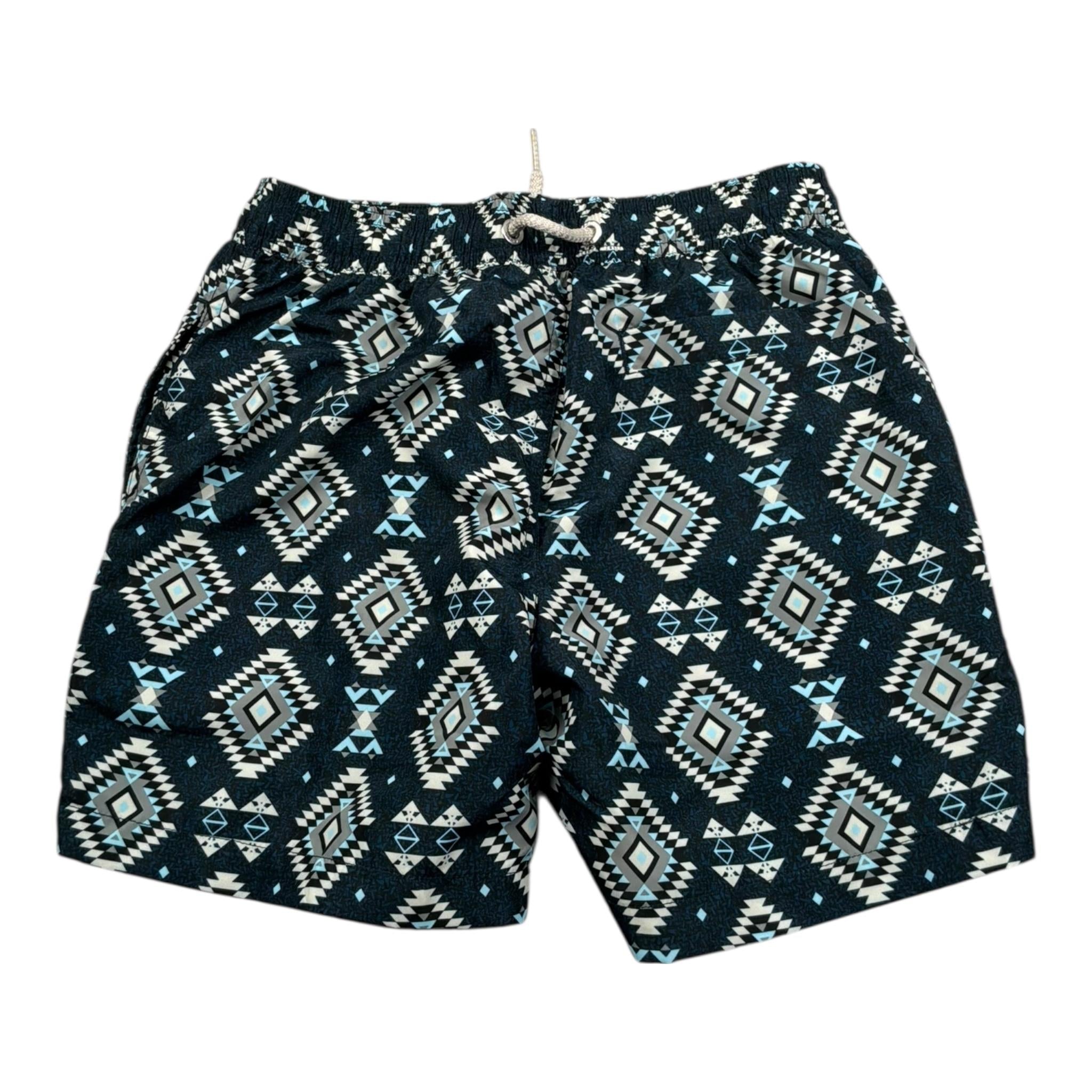 F**K Costume Modello Bermuda Tinta Unita con Fantasia per Bambino FJ25J02BA30X05 BLU F**K 