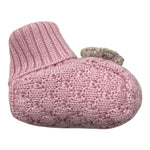 MARLU' babbucce tinta unita con applicazione Rosa per Neonata IB13S ROSA MARLU' 
