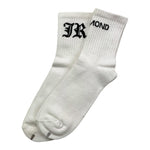 JOHN RICHMOND calzini tinta unita con logo1 Bianco per Bambino FIEE BIANCO JOHN RICHMOND 