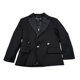 Syst Giacca Tinta Unita con Bottoni per Bambino GCB800 NERO SYST 