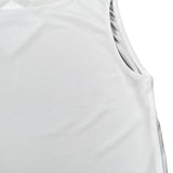 Lu Lu By Miss Grant Canotta Girocollo Tinta Unita per Bambina LL3475 BIANCO LU LU BY MISS GRANT 