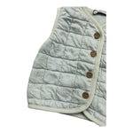 BAMBOOM+BABIES gilet tinta unita con bottoni in contrasto Azzurro per Neonato 713 AZZURRO BAMBOOM+BABIES 