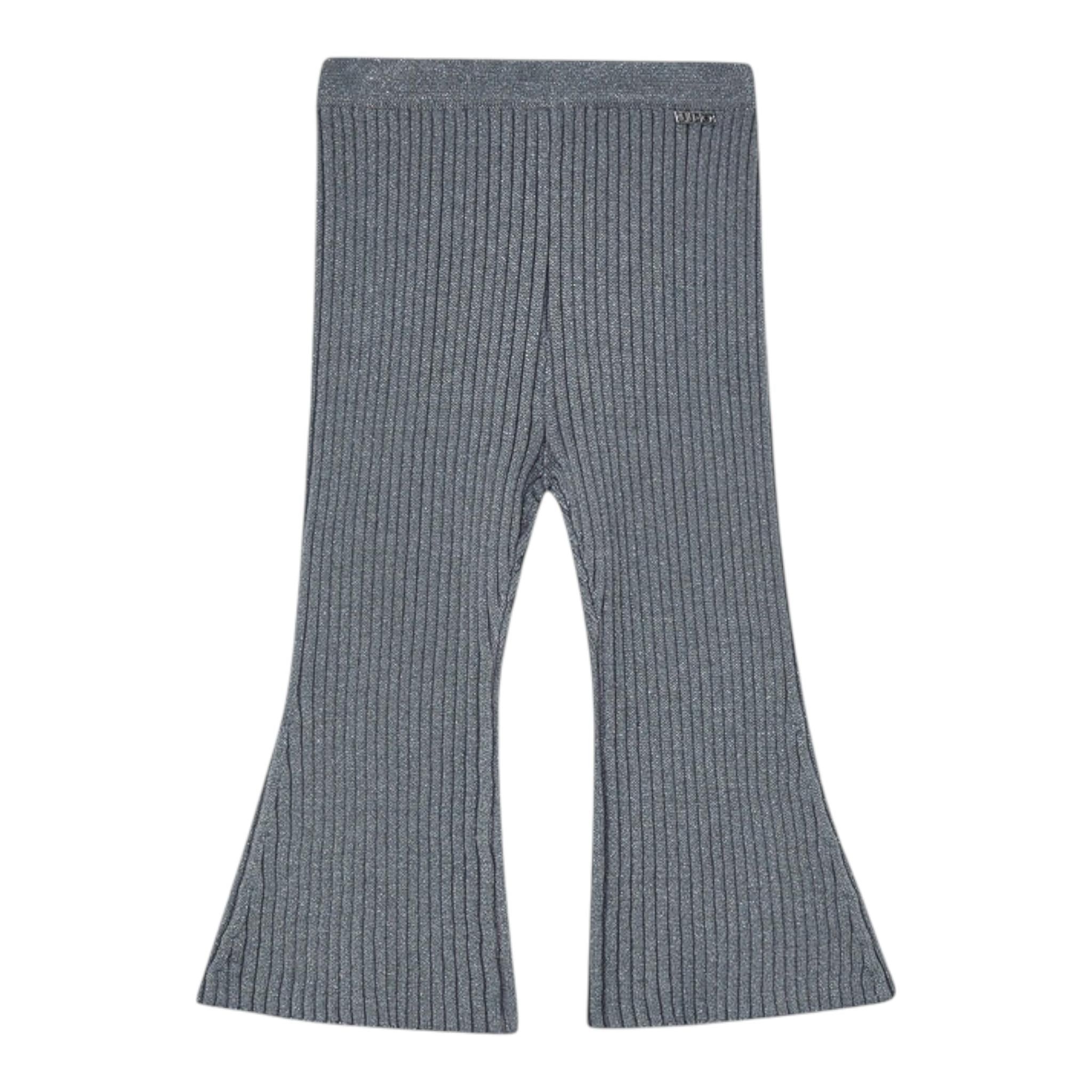 LIU JO pantalone tinta unita modello palazzo Grigio per Bambina KF4129 GRIGIO LIU JO 