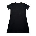 Gaelle Abito T-Shirt tinta unita con Brillantini Nero per Bambina 2746V00529 NERO GAELLE 