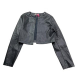 Liu Jo Giacca In Ecopelle Tinta Unita per Bambina GA3086 NERO LIU JO 