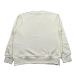 Diadora Felpa Chiusa Girocollo tinta unita con Stampe Panna per Bambino S4DIJBSW012 PANNA DIADORA 