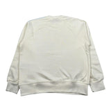 Diadora Felpa Chiusa Girocollo tinta unita con Stampe Panna per Bambino S4DIJBSW012 PANNA DIADORA 
