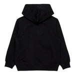 Diesel Felpa Chiusa con Cappuccio Tinta Unita con Ricamo Logo per Bambino J02226 NERO DIESEL 