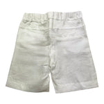 Little Bear Bermuda Tinta Unita con Elastico In Vita per Bambino 6239J BIANCO LITTLE BEAR 