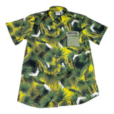 Iceberg Camicia Mezza Manica Tinta Unita con Fantasia per Bambino CMICE4107J VERDE ICEBERG 