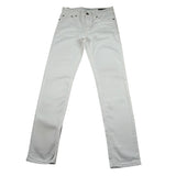 Dondup Pantalone Tinta Unita con Tasche per Bambino BP249 BIANCO DONDUP 