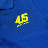 Cesare Paciotti Polo Mezza Manica Tinta Unita per Neonato PLP1105B COBALTO CESARE PACIOTTI 