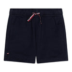 Tommy Hilfiger Bermuda Felpa Tinta Unita per Neonato KN0KN02026 BLU TOMMY HILFIGER 