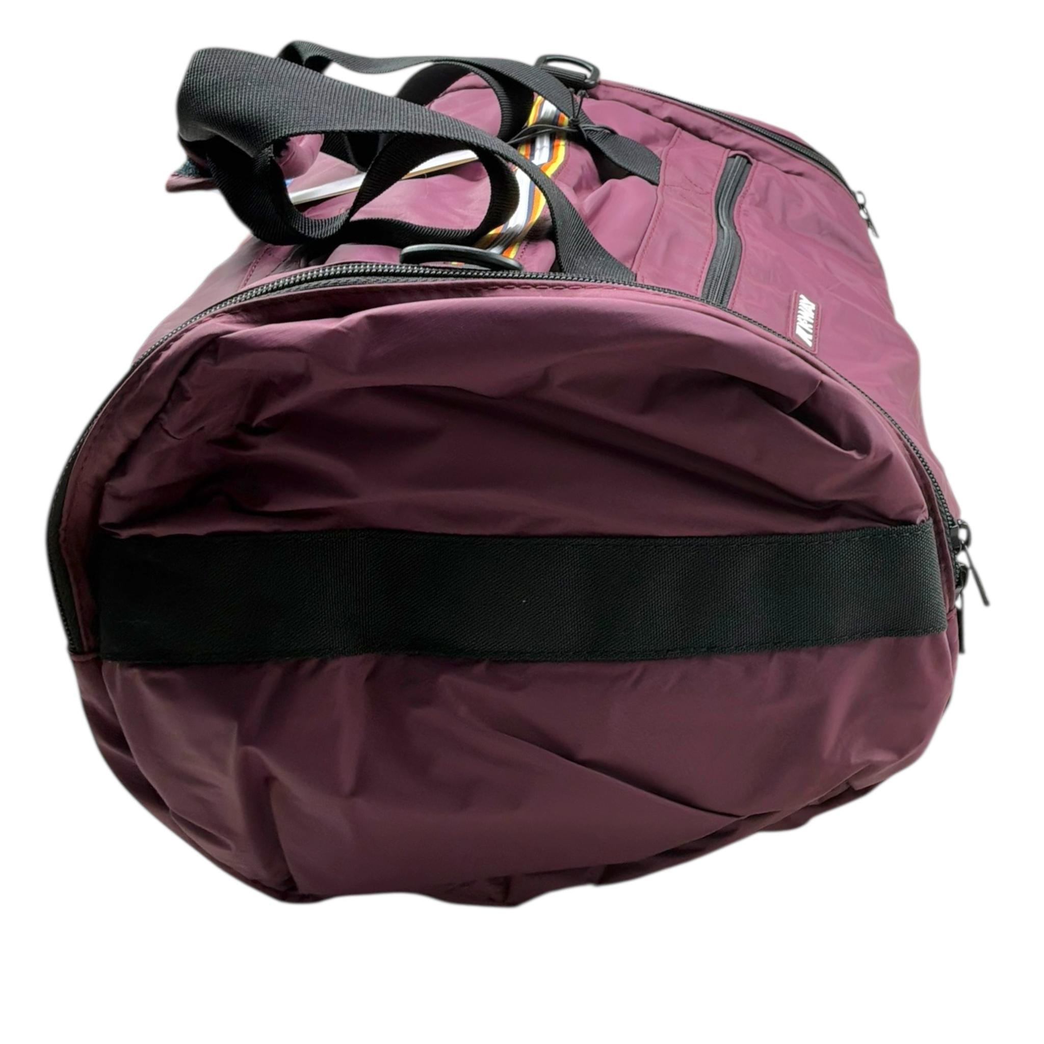 K-Way Borsone Tinta Unita con Logo per Bambino K4127RW VINACCIA K-WAY 