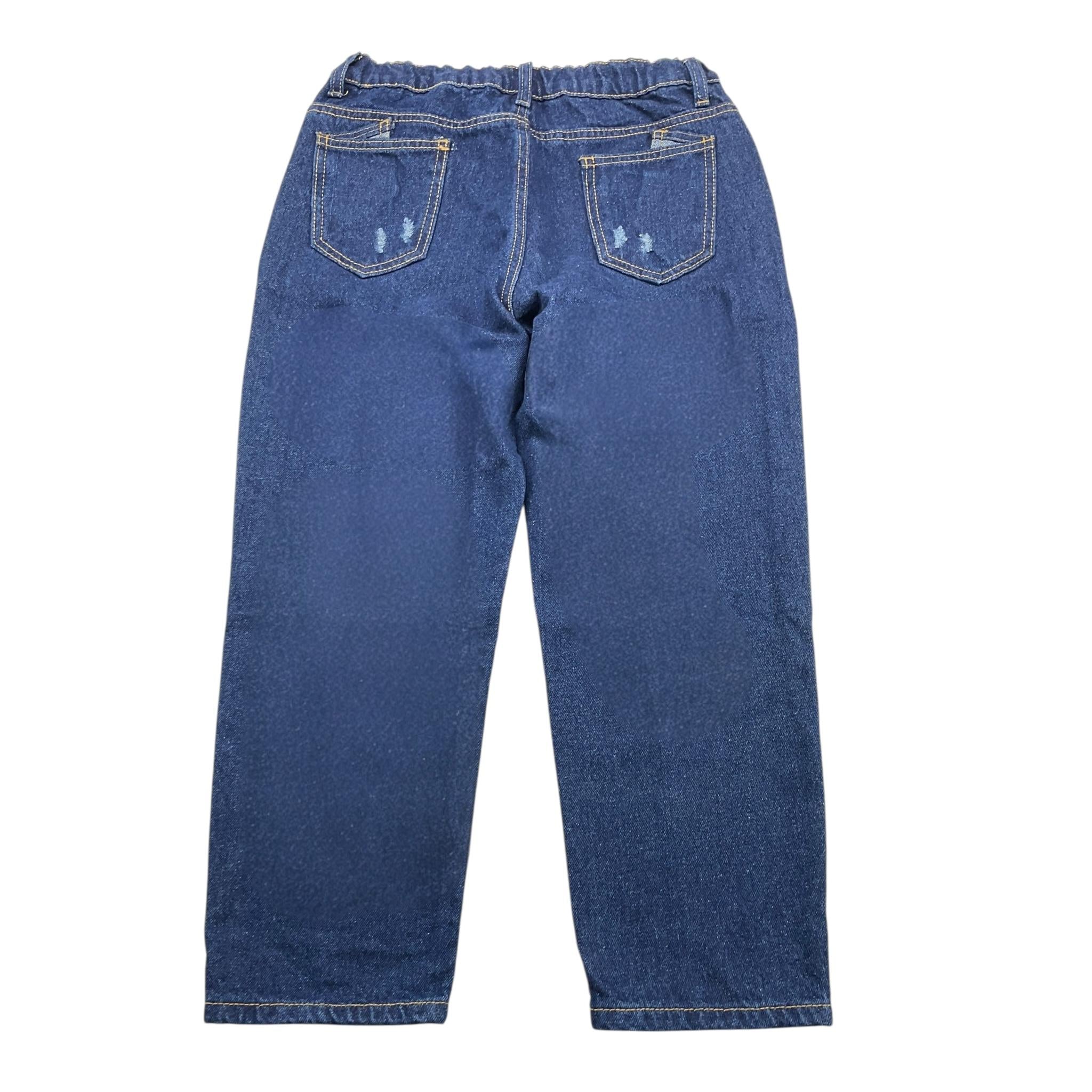 ITALY MODA jeans tinta unita con elastico in vita Blu per Bambino ITA1011 BLU ITALY MODA 