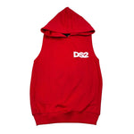 Dropseason2 Felpa Smanicata Tinta Unita con Cappuccio per Bambino SS25K050 ROSSO DROPSEASON2 