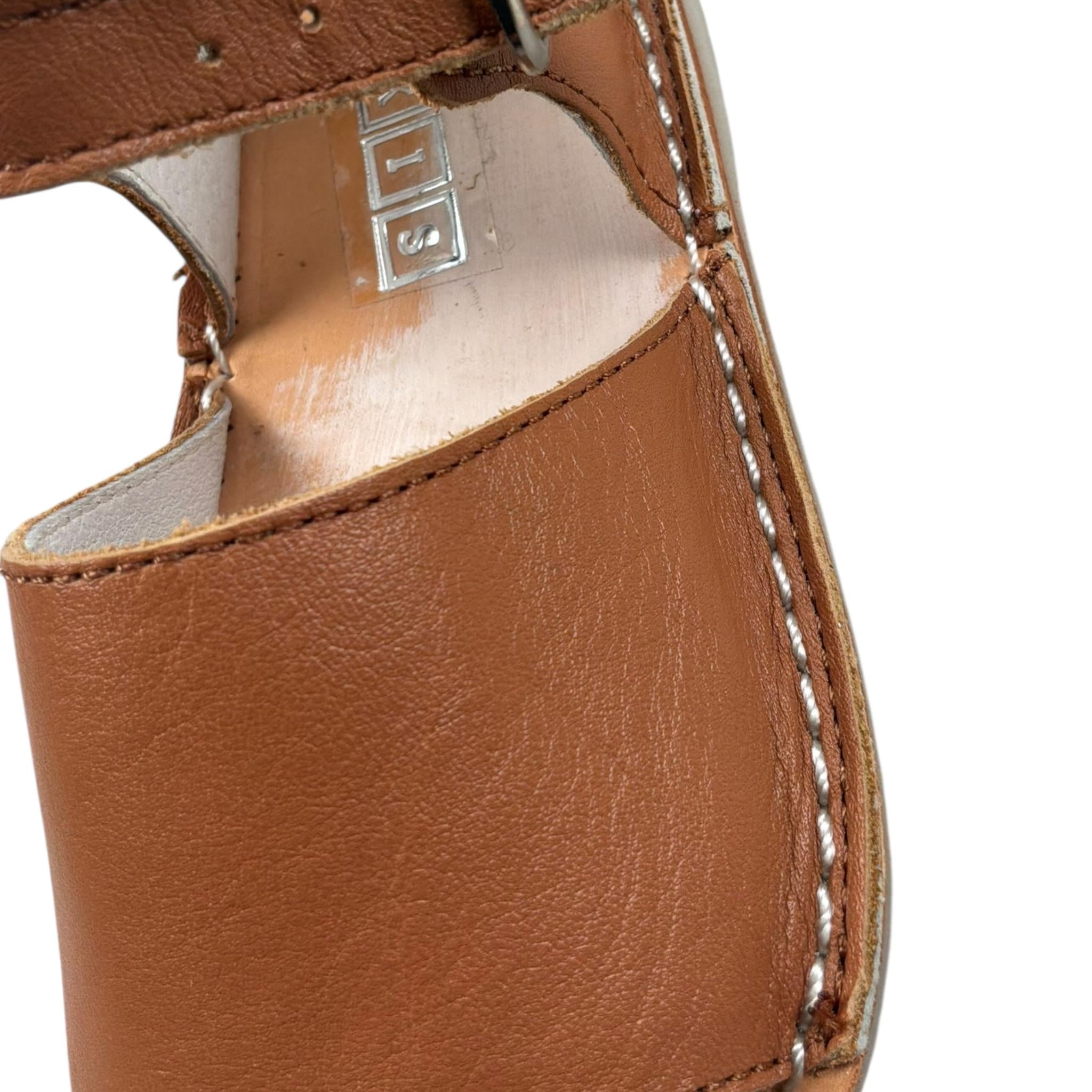 Qkis Sandalo tinta unita Cammello per Bambino IT1011J CAMMELLO QKIS 