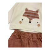 LALALU' abito manica lunga tinta unita in velluto Bianco/rosa per Bambina CFL04NJ BIANCO/ROSA LALALU' 