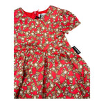 MOSCHINO abito tinta unita mezza manica con stampa Rosso per Neonata MDV0CP ROSSO MOSCHINO 
