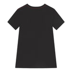 Guess T-Shirt Girocollo Tinta Unita con Stampa per Bambino N73I55K5M20 NERO GUESS 
