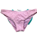 Saint Barth Costume Mutandina Tinta Unita con Fiocco per Bambina MADAME ROSA SAINT BARTH 