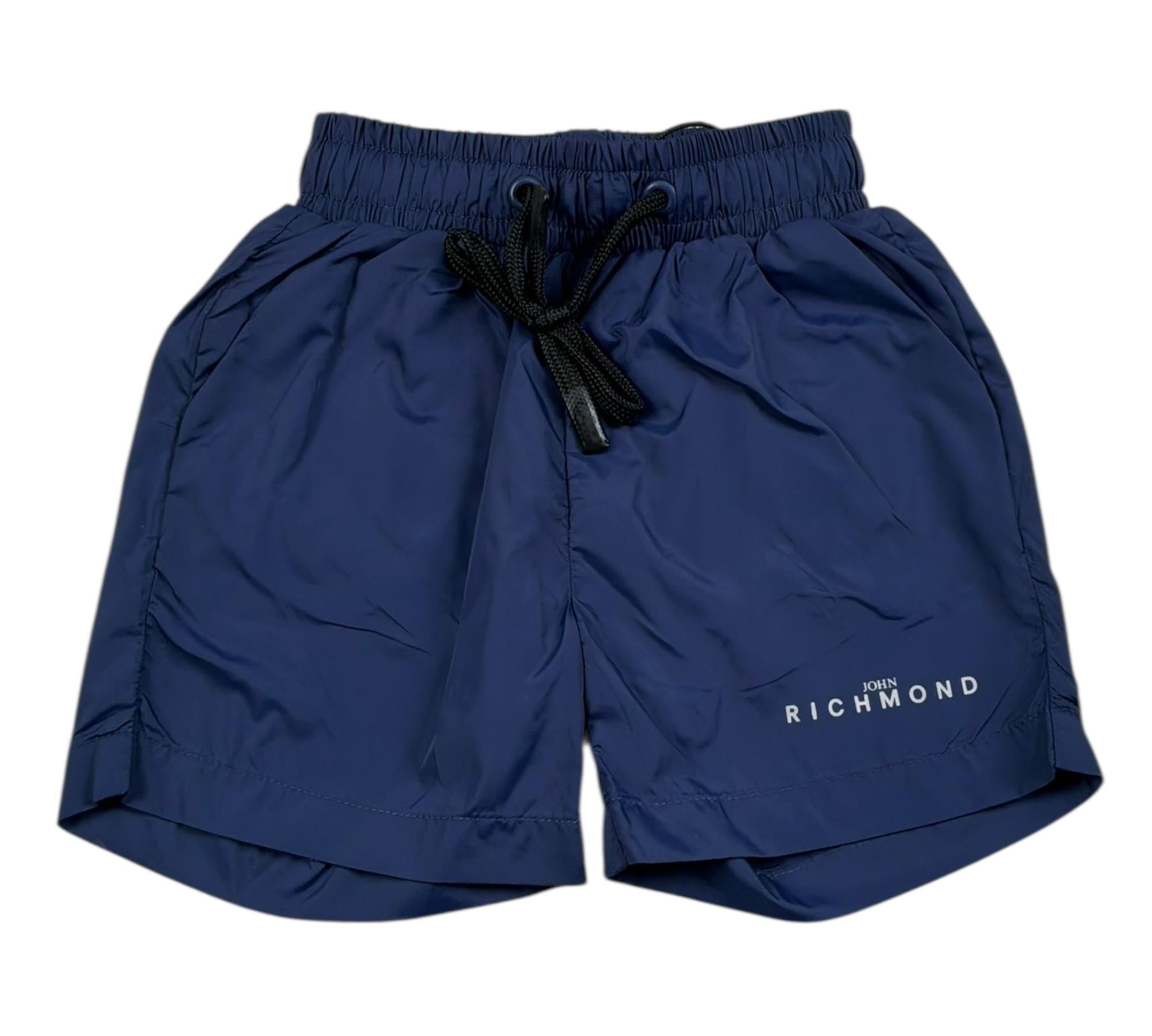 John Richmond Costume Tinta Unita con Logo per Neonato RIP26013CO BLU JOHN RICHMOND 