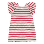 Monnalisa Abito Mezza Manica Fantasia A Righe per Bambina 177903 FUXIA MONNALISA 