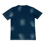 Guess Shirt Girocollo Tinta Unita con Logo per Bambino L5GI06K8GA0 BLU GUESS 