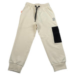 Suns Pantalone tinta unita con Logo Panna per Bambino PFS5101U PANNA SUNS 