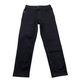 JOHN RICHMOND jeans tinta unita con stampa Nero per Bambina RGA24130JEXX NERO JOHN RICHMOND 
