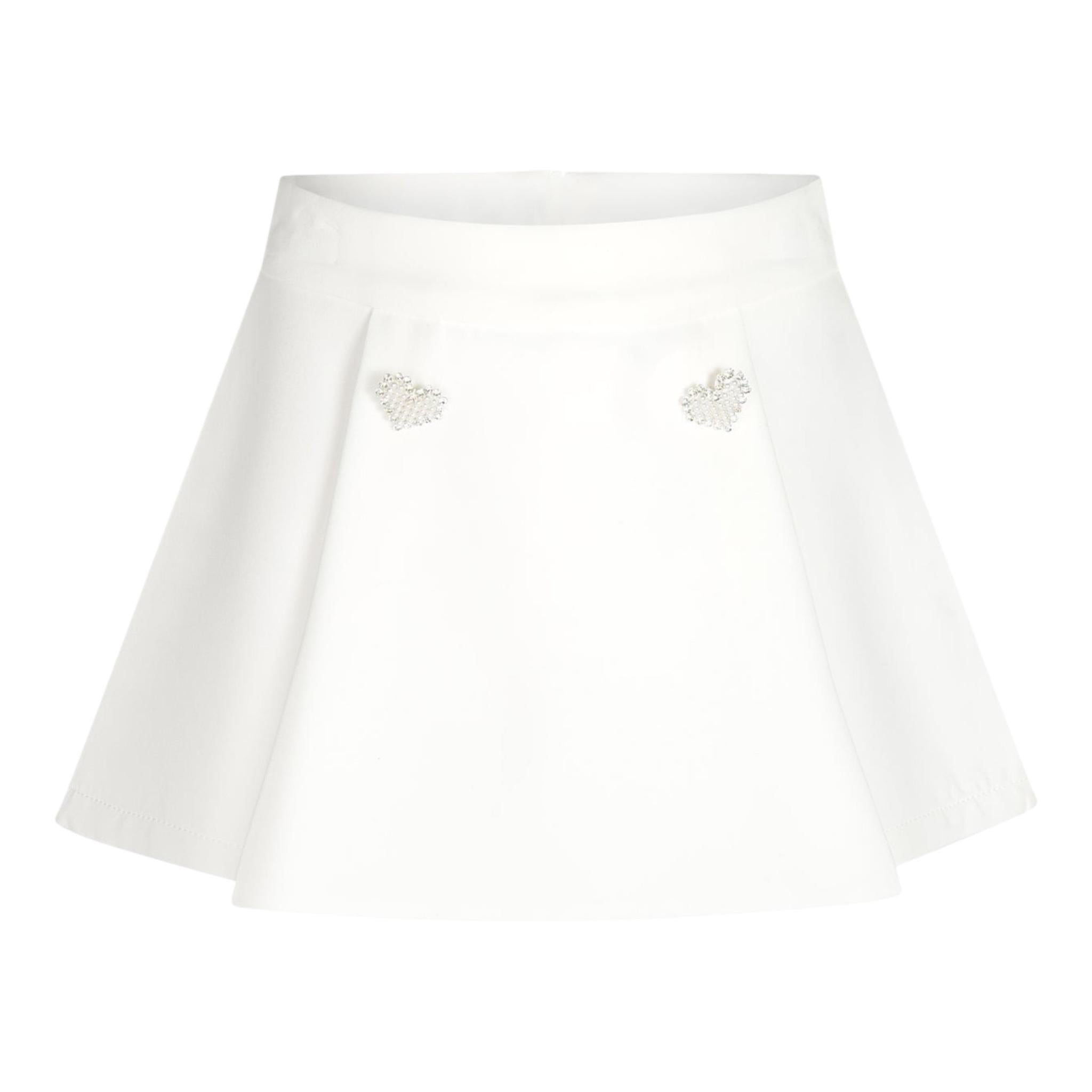 Fun & Fun Short Modello Gonna Tinta Unita per Neonata FNCBSO14042 PANNA FUN & FUN 