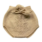 WEDOBLE culotte tinta unita con ricami Beige per Neonata I2410331 BEIGE WEDOBLE 