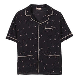 N°21 Camicia Tinta Unita con Stampa per Bambina N2100Z NERO N°21 