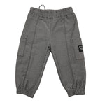 DANIELE ALESSANDRINI pantalone tinta unita con elastico in vita Nero per Neonato 1291P00077 NERO DANIELE ALESSANDRINI 